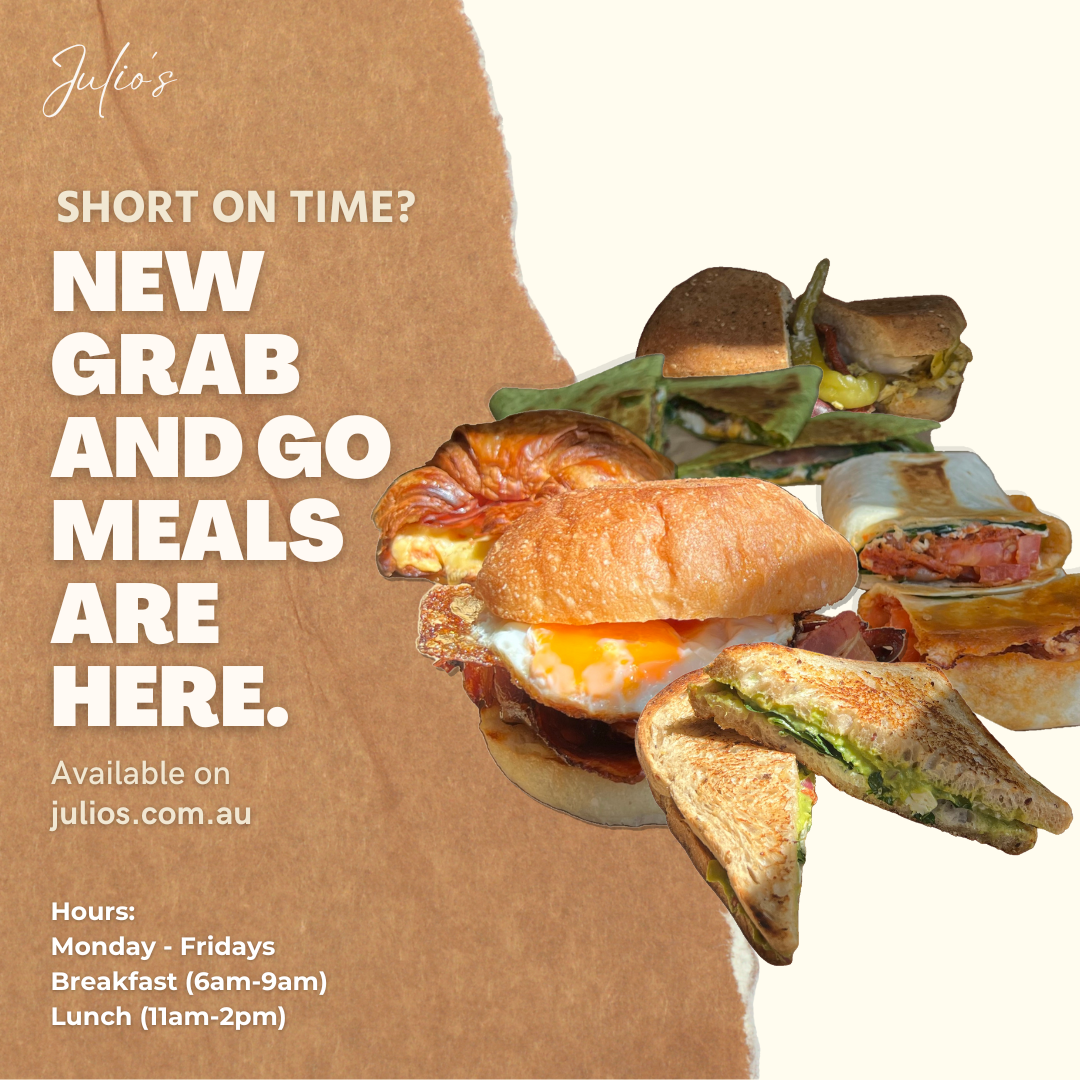 Grab & Go at Julio's Italian Restaurant Perth WA