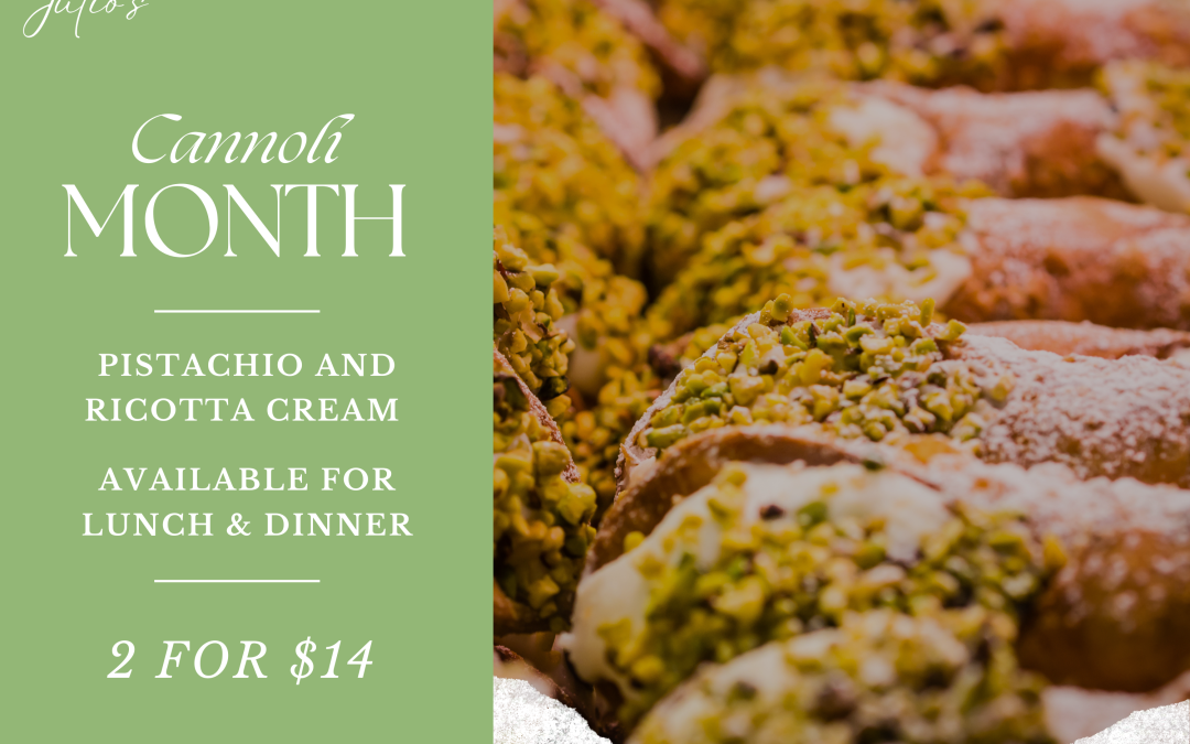 Cannoli Month
