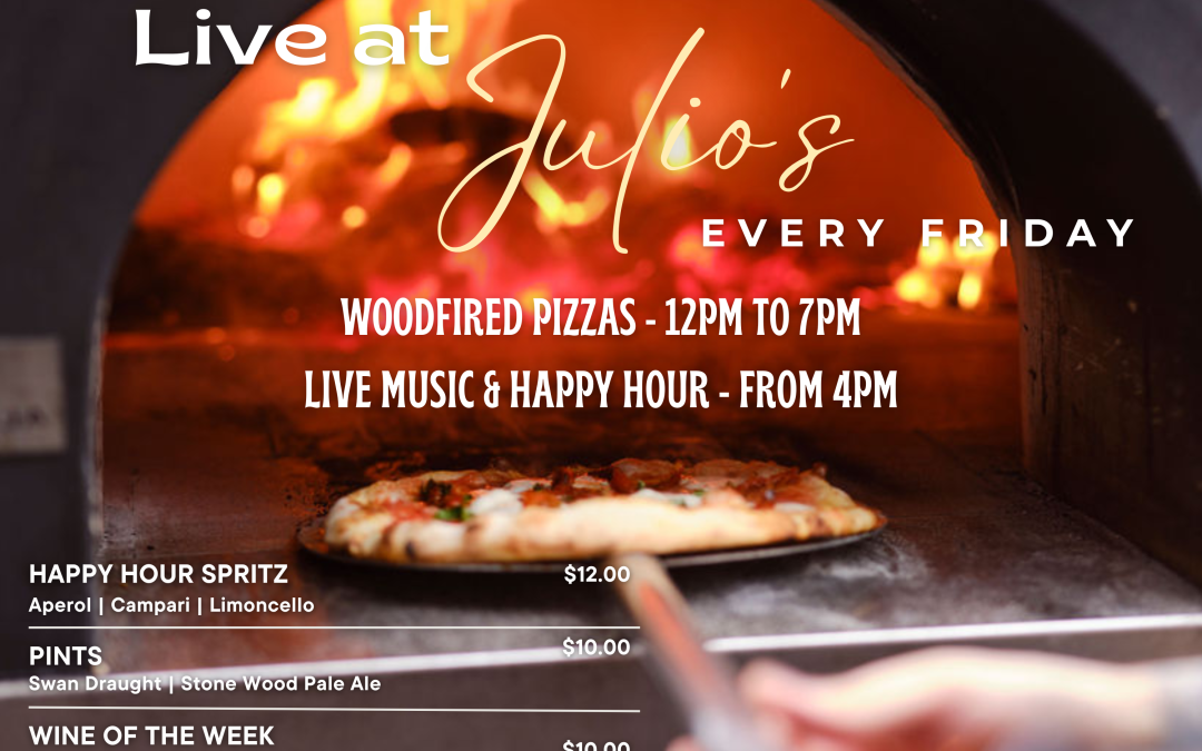 Live at Julio’s is back!