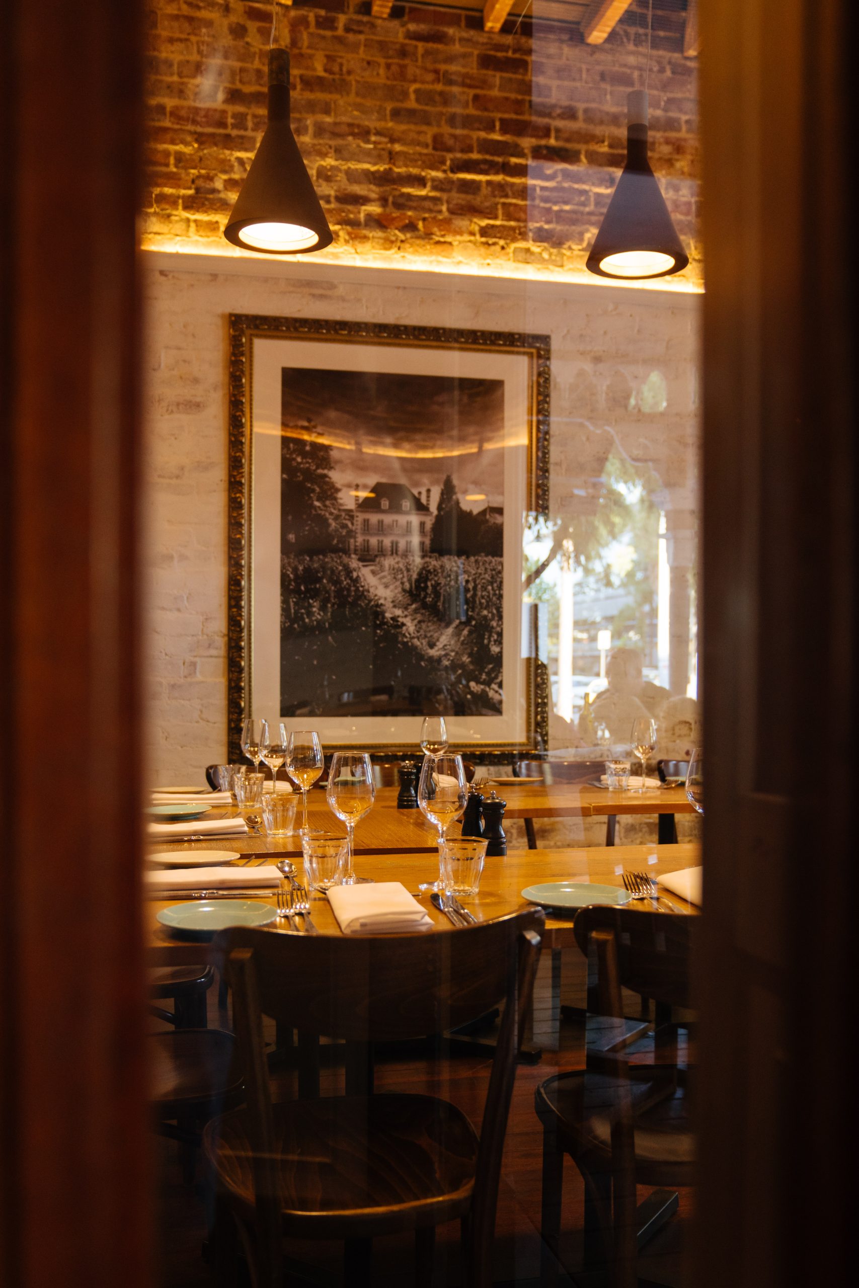 Private Dining Room View through door