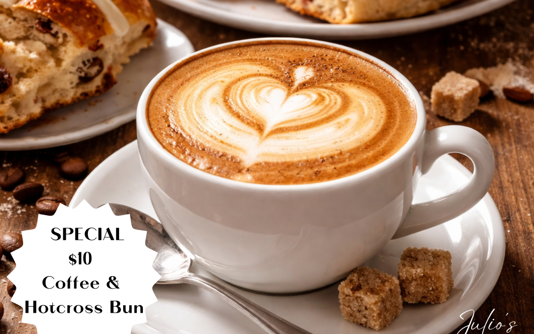 Easter Coffee & Hot Cross Bun Special