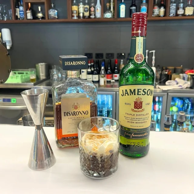 ✨ Meet your new obsession: our Caffè Corretto ☕

Where rich espresso meets creamy tiramisu and a splash of Italian spirit! 

This sweet, warming treat is your perfect winter pick-me-up. 

Available for dine-in only July to August. 

#JuliosItalian #CaffeCorretto #PerthCoffee #WinterWarmers #WestPerth