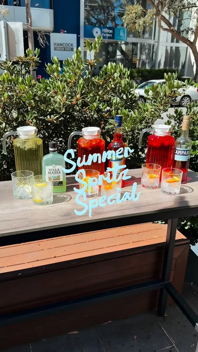 If summer had a flavour… this would be it 🍋🍊

Team Aperol 🧡

Team Limoncello 💛

Team Campari ❤️

$14 per glass | $27 per jug

All. Summer. Long.

#juliositalian #italian #spritz #perthdrinks